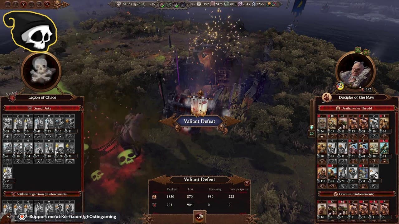 Daniel's Khaarneshi Legion Comes for you!!  Fourth Attempt going strong. this is the one :)