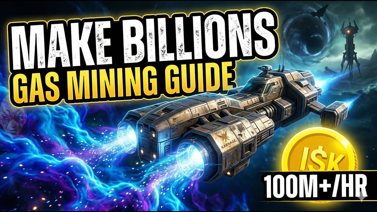 EVE Online: The Ninja’s Guide to Gas Mining 🚀 (100M+ ISK/hr)