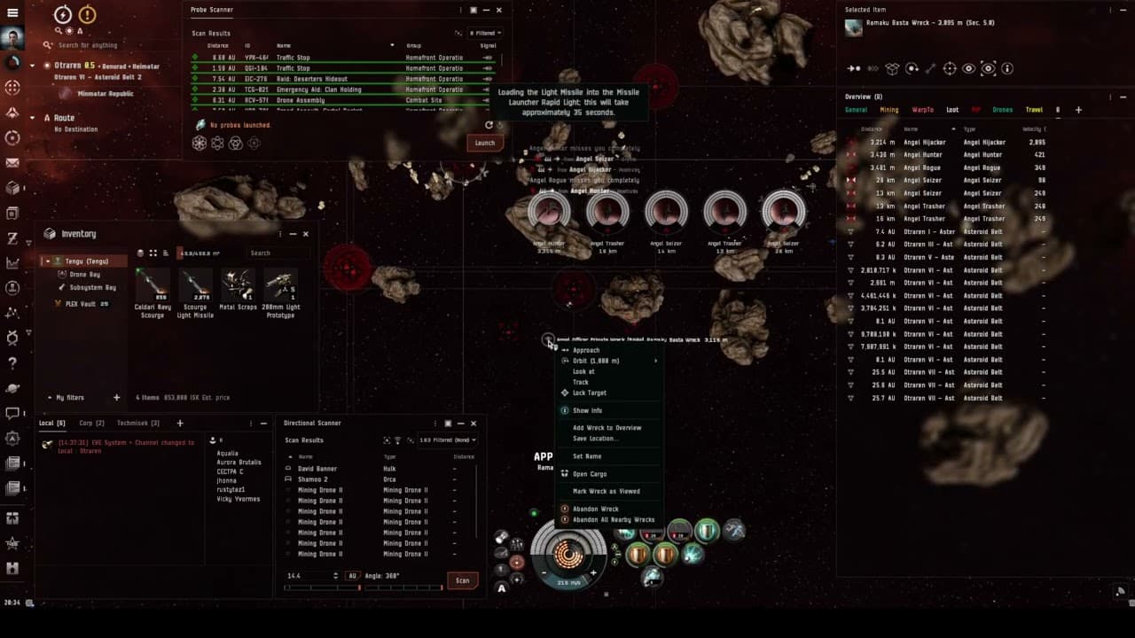 Eve Online - My 6th Officer killed (Ramaku Basta "frigate") first PURPLE