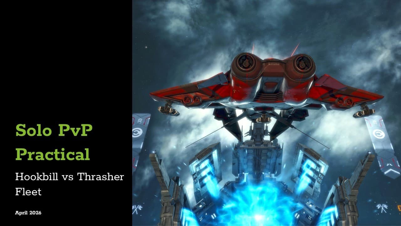 Solo PvP Practical - Hookbill vs Thrasher Fleet