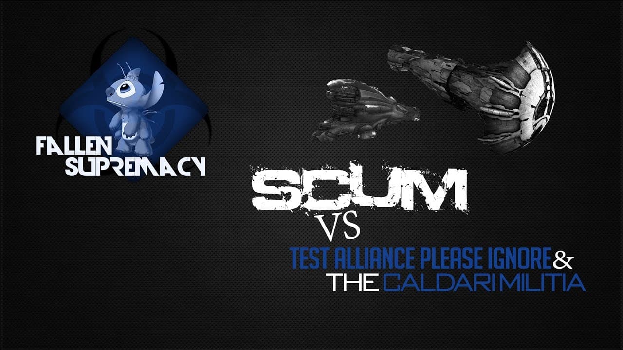 SCUM  VS  Test Alliance Please Ignore & Caldari Militia