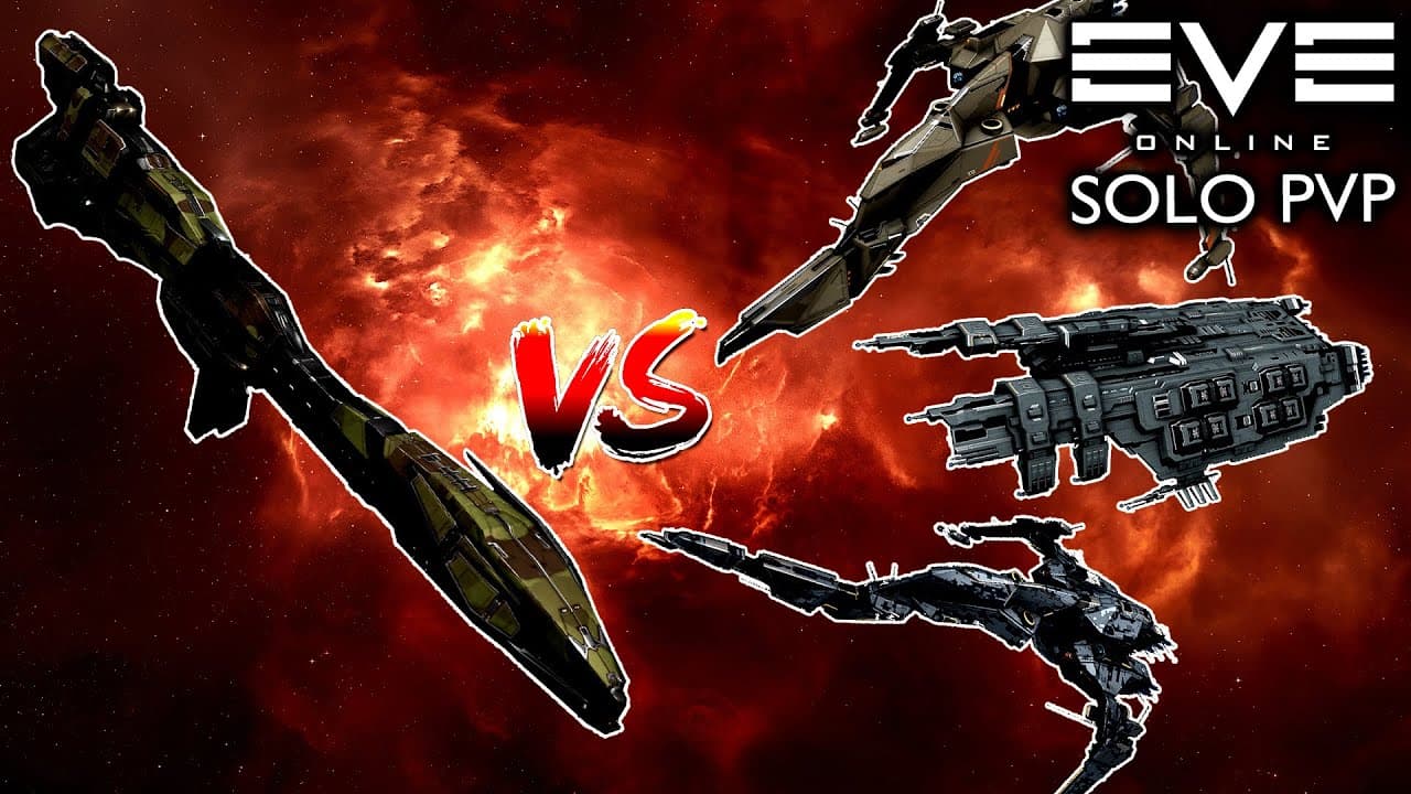Stabber Fleet Issue Fights Caldari Ships In EvE Online Faction Warfare