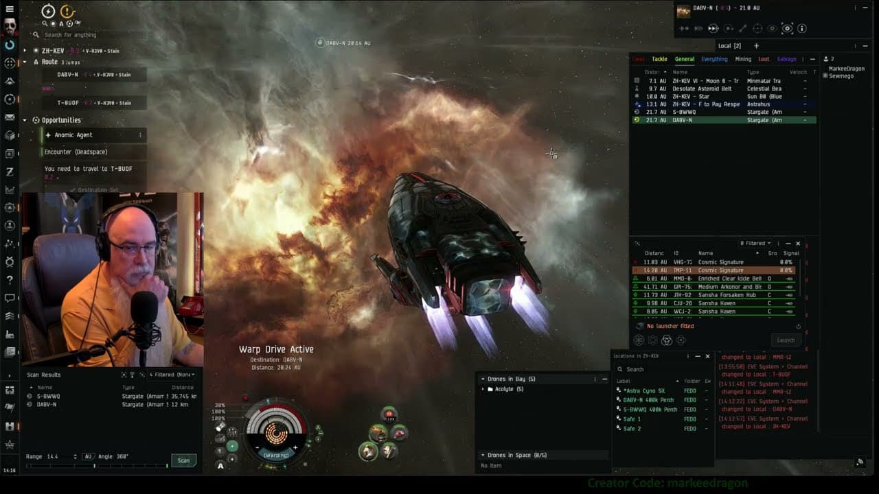 150m ISK Running Level 4 Missions For 45 Minutes  - EVE Online 2957