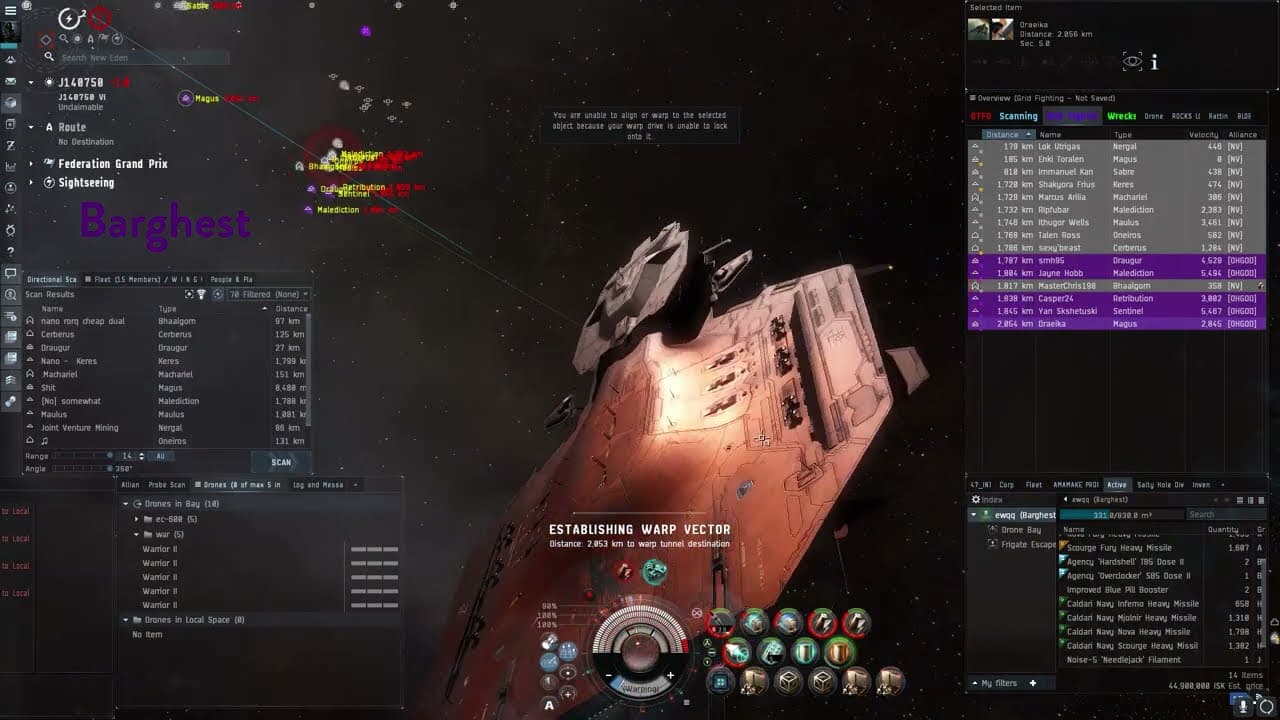 Small Gang vs No Vac: Barghest POV