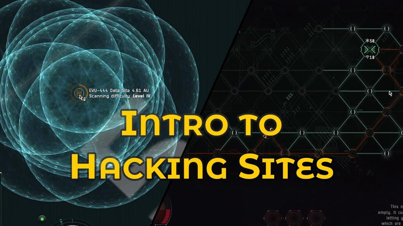 Hacking Sites in Eve Online