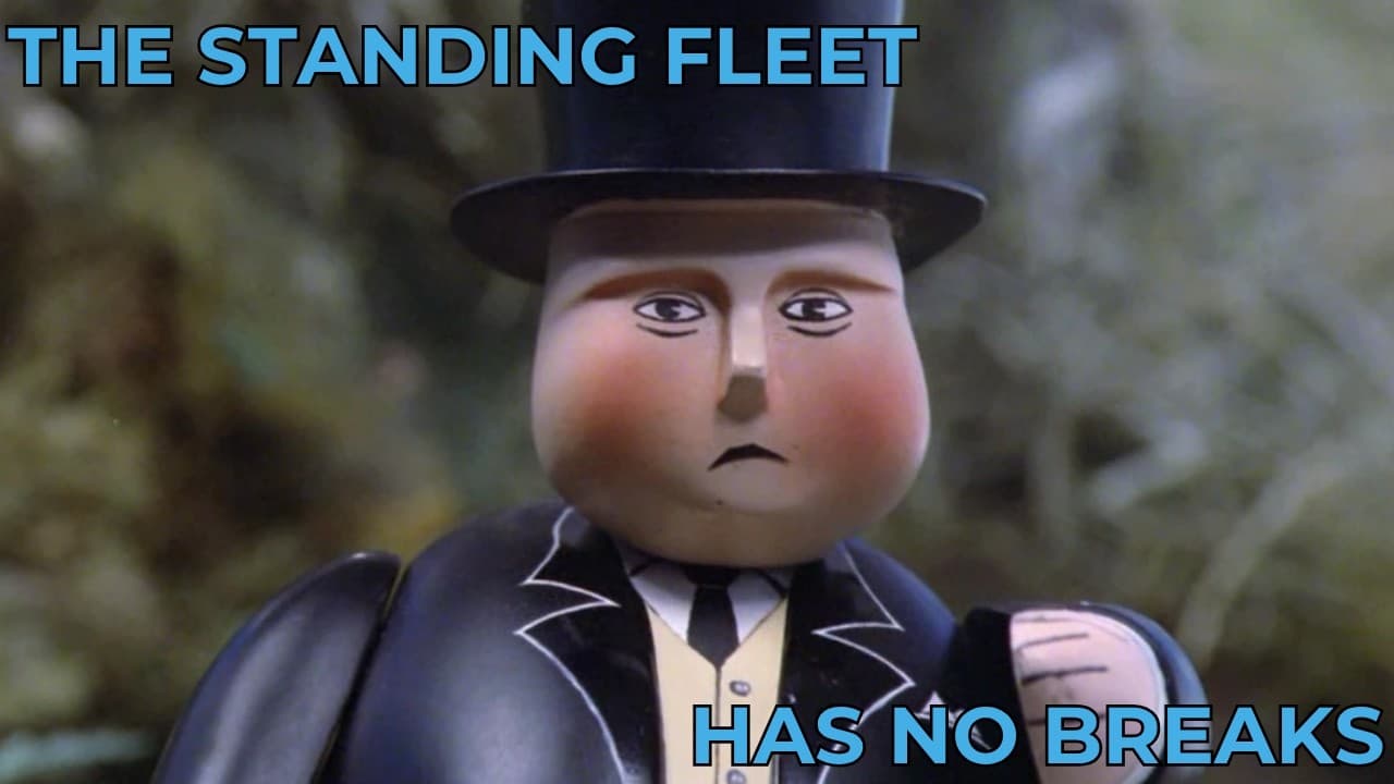 The Standing Fleet of Brave has no Breaks