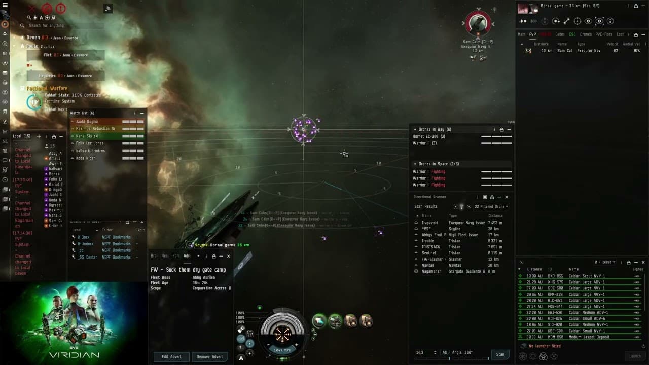 NEPF Tristan Roam Fleet Exeq Navy Kill clip