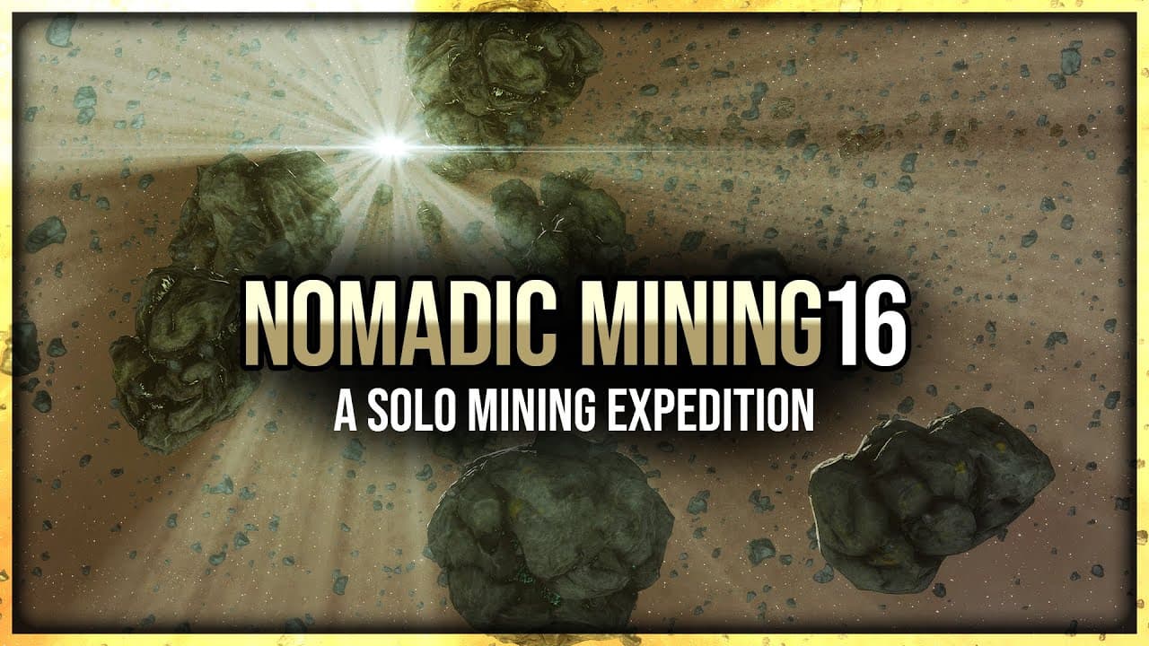 Eve Online - Nomadic Mining - Episode 16 - A Solo Mining Expedition