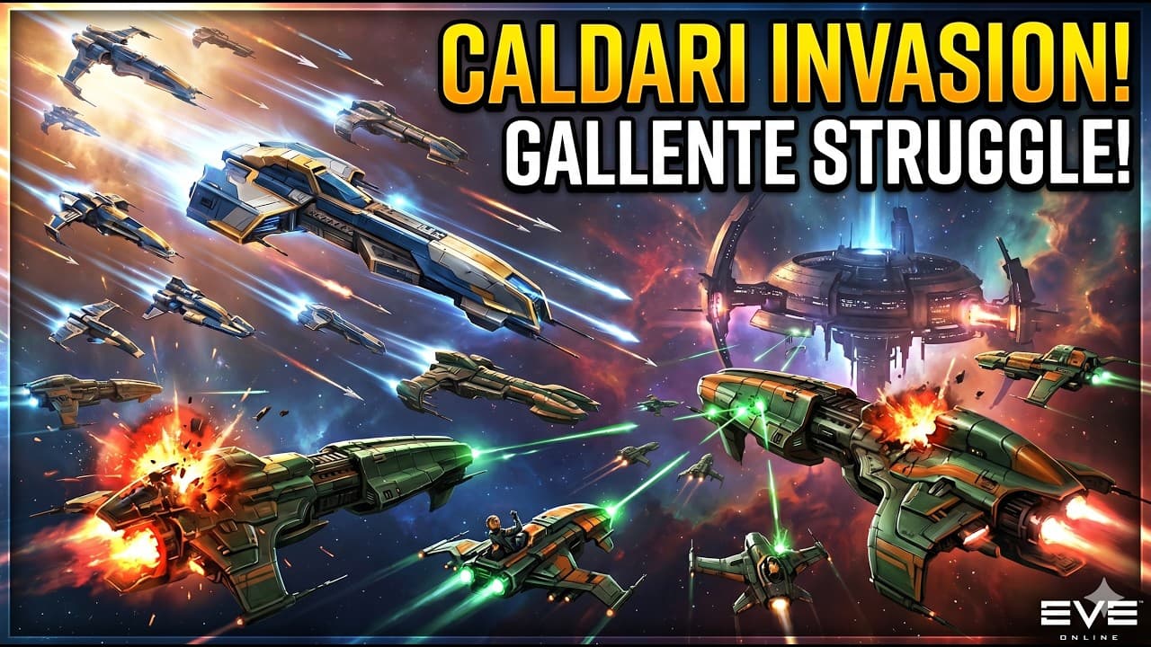 The Federation Struggles: Gallente vs Caldari Battlefield Caldari Invasion at the Battlefield