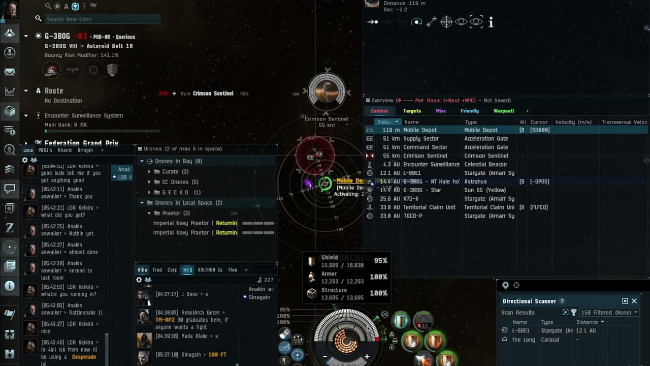 Ratting Guide Bloodraider 6/10  - Anakin aswalker - Eve Online - March 2021