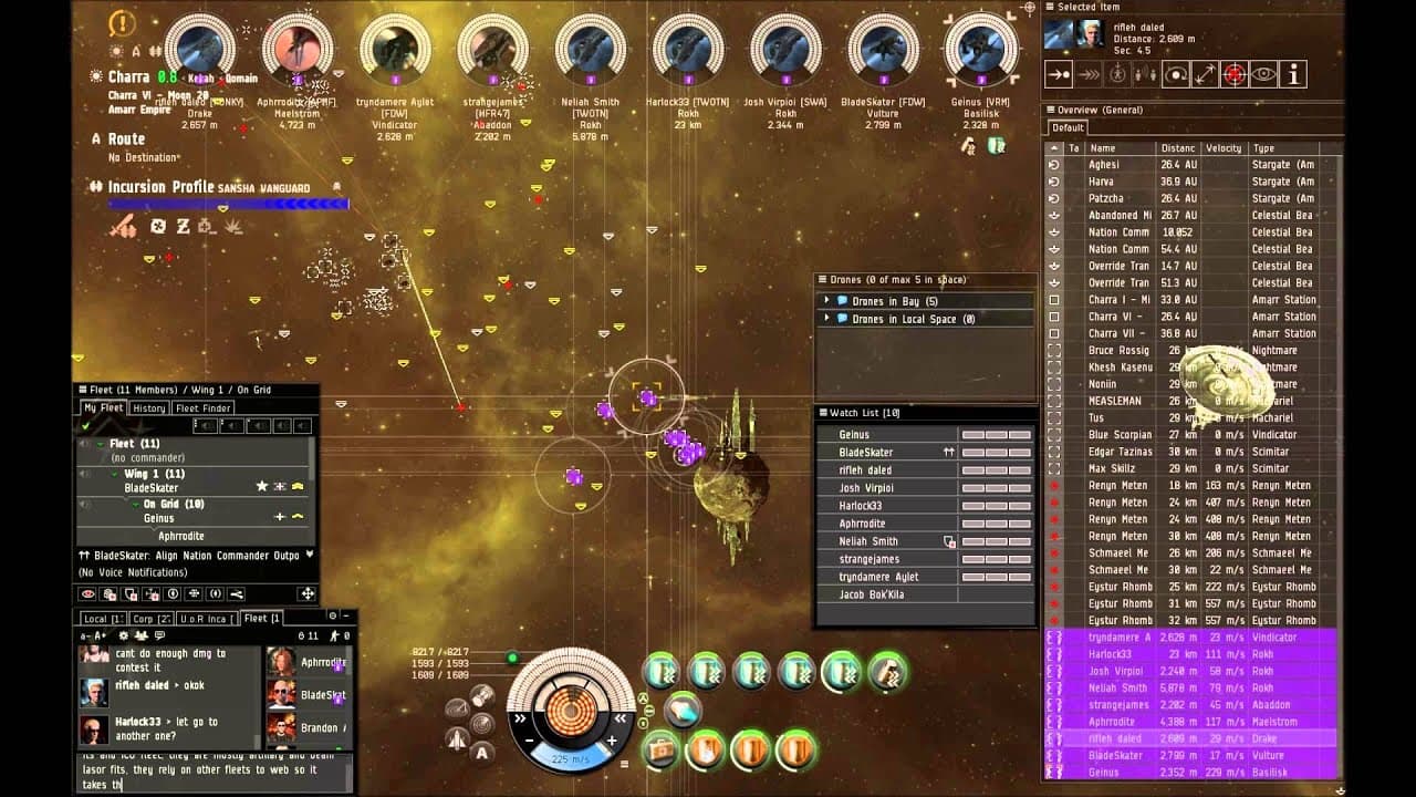 EvE Online  1- Incursion logistics