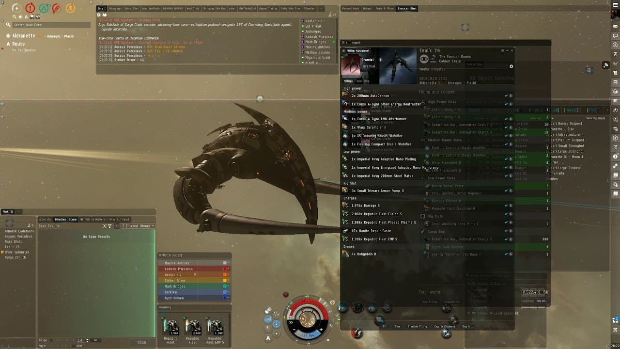 #104 Solo vs Frigate Duo | Dramiel