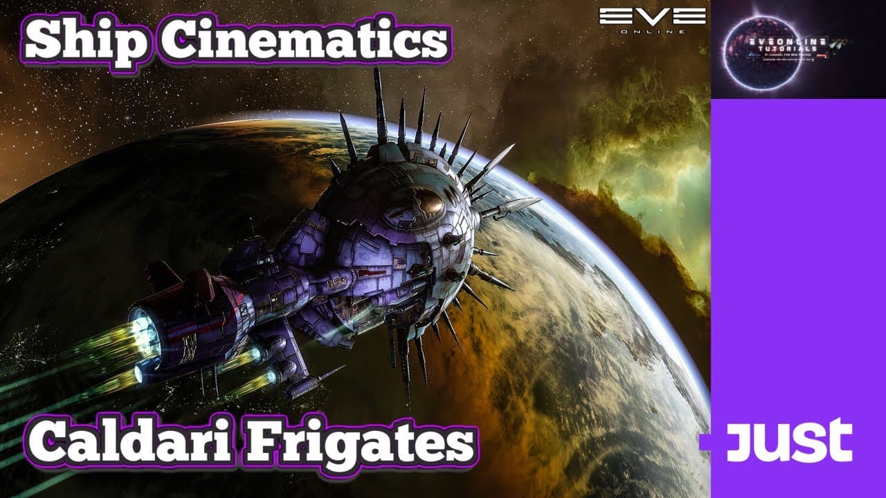 Eve Online, Cinematic Reveals, Caldari Frigates 1-6