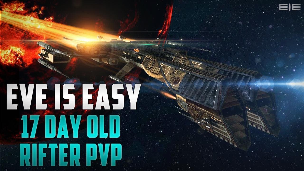Eve is Easy - 17 Day old Rifter Trial Account PvP