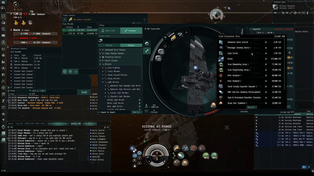 Eve Exploration Guide Suplement to Part 3- Importance of Local and Dscan, Staying alive