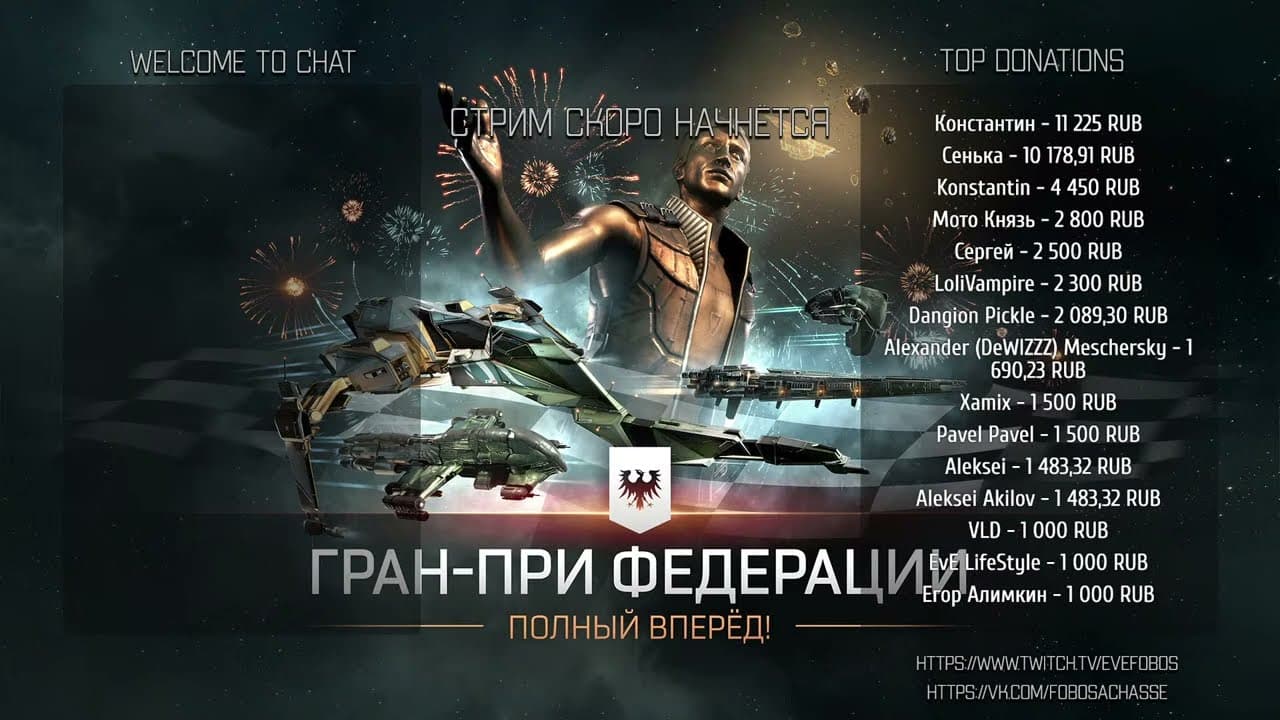 EVE online: Гран При Федерации!
