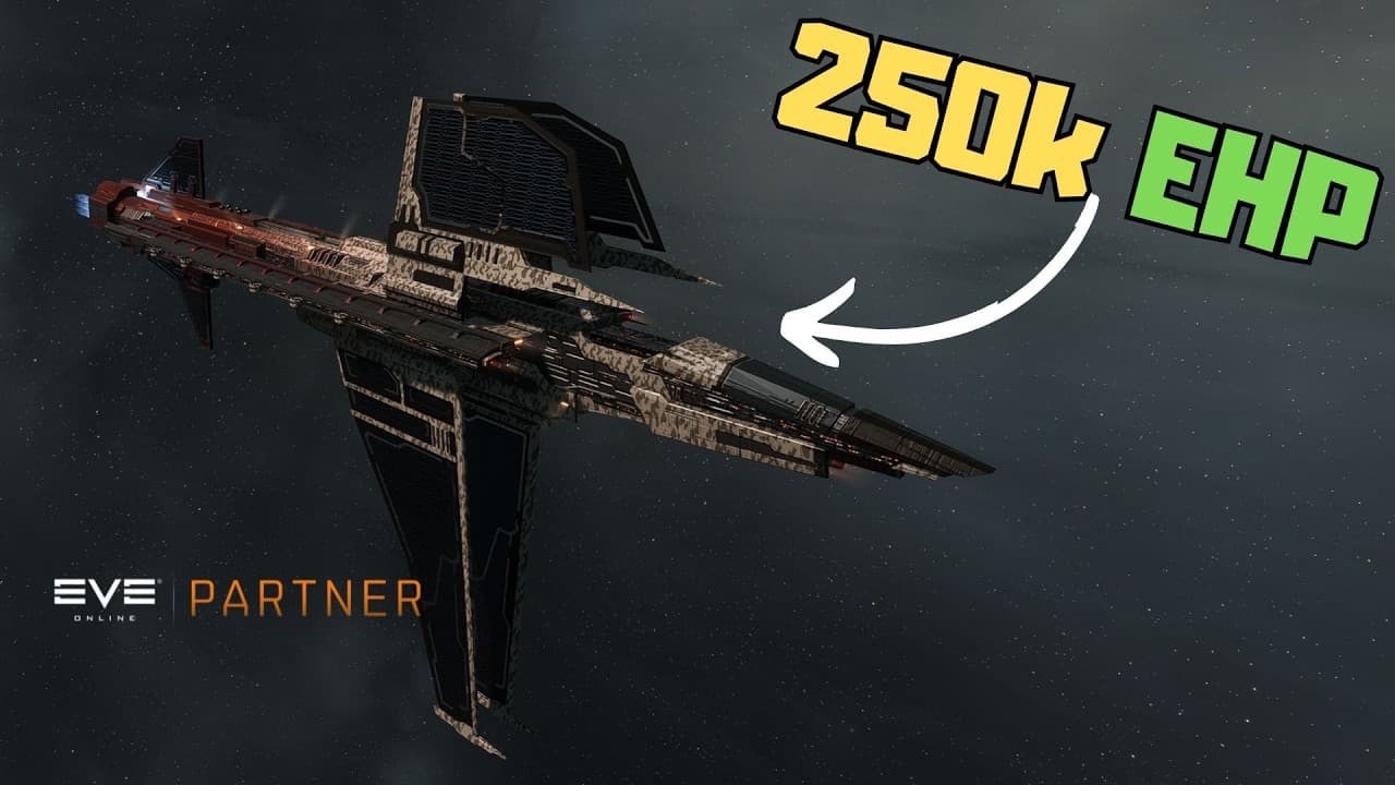 EVE Online The 250K EHP Maelstrom in ESS PVP Action