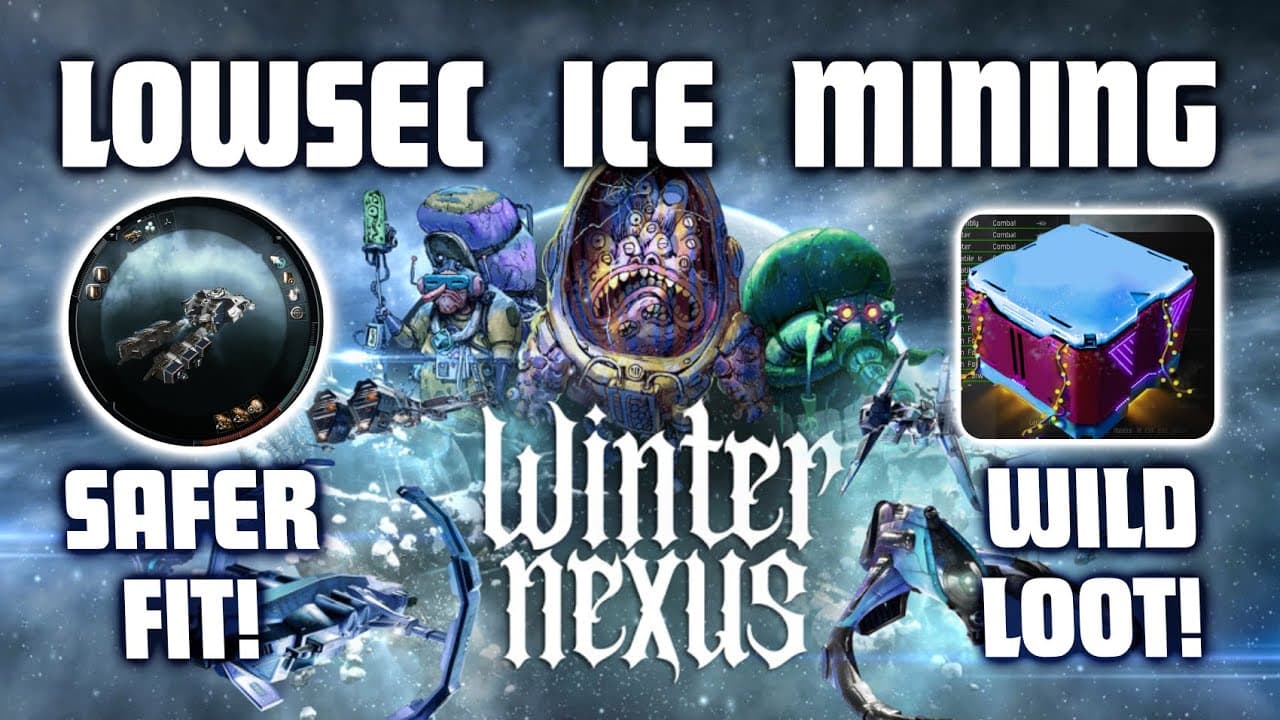 Safer Lowsec Ice Mining during Winter Nexus in EVE Online