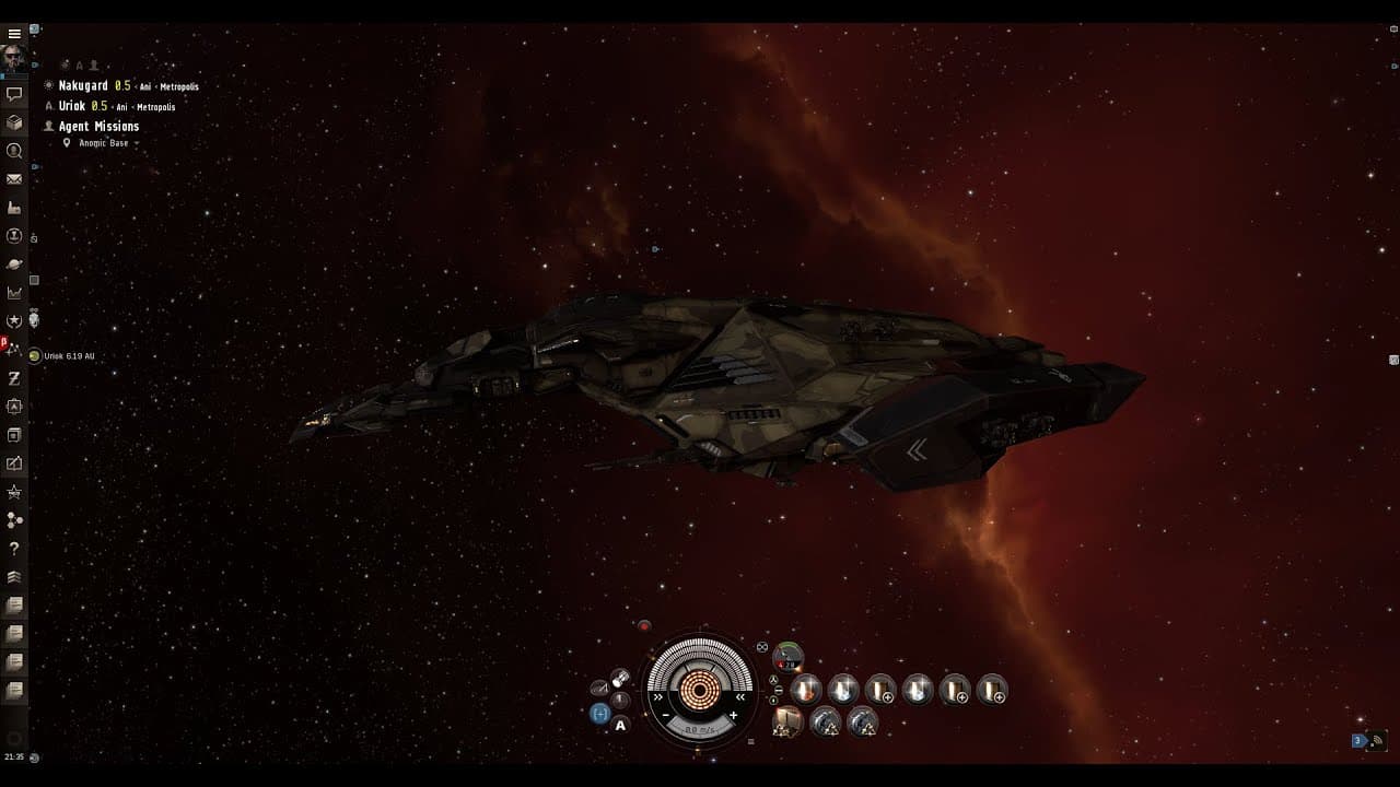 EVE Online - Blood Raider Anomic Base Ashimmu & Sentinels   RLML Gila