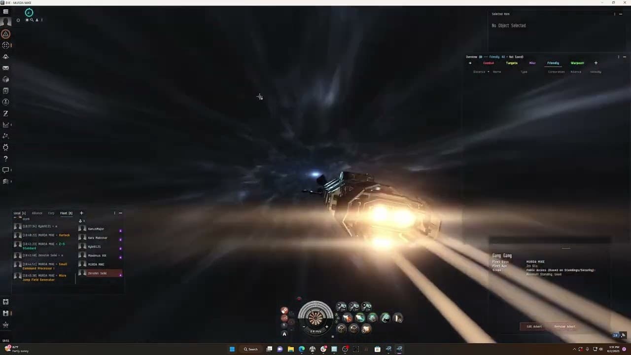 PVP Skills: Small Gang Booshing - Murda Mike - November 2023 - Eve Online