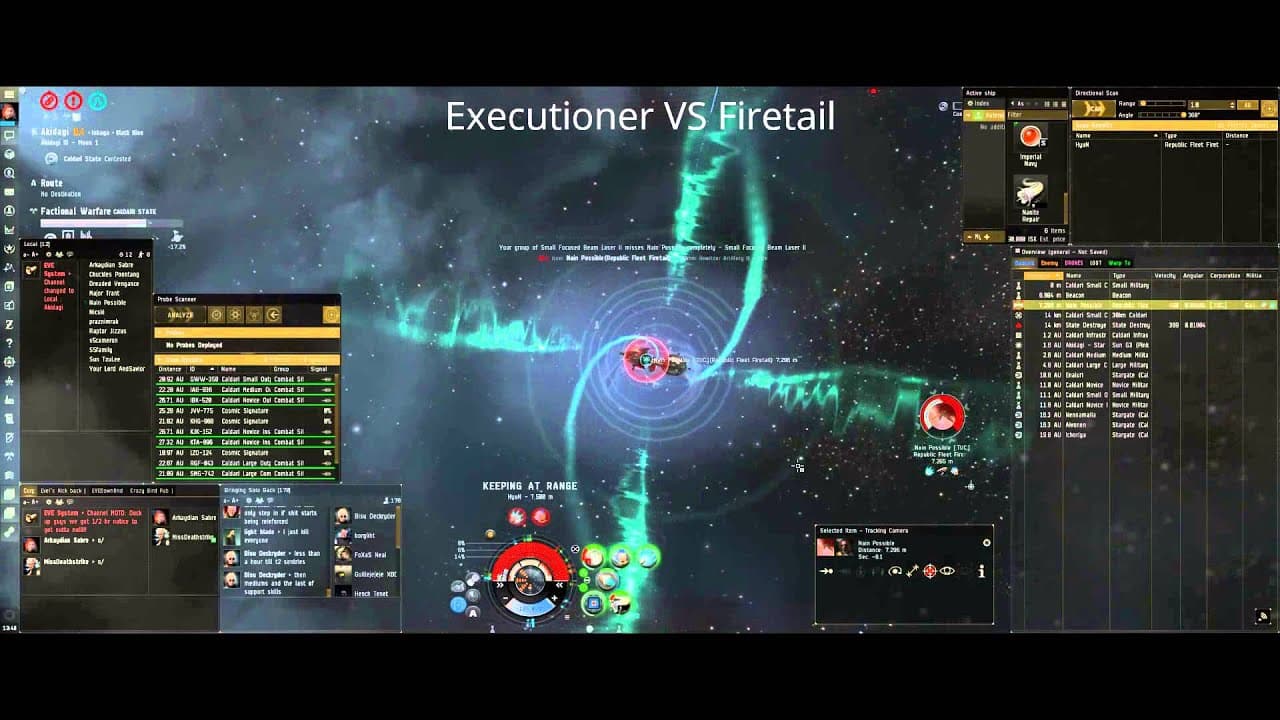 Eve Online Goin Solo - Executioner 1v1