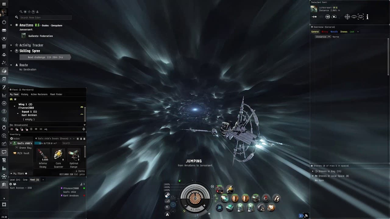 EVE   God's child Serpentis raids corporation Fleet