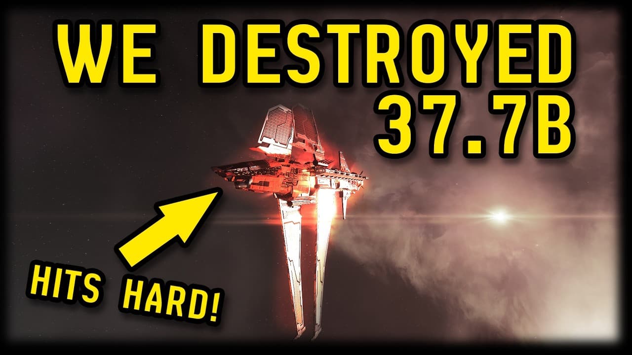 37B ISK Maelstrom Fight SLOW vs FRAT | EVE Null PVP!