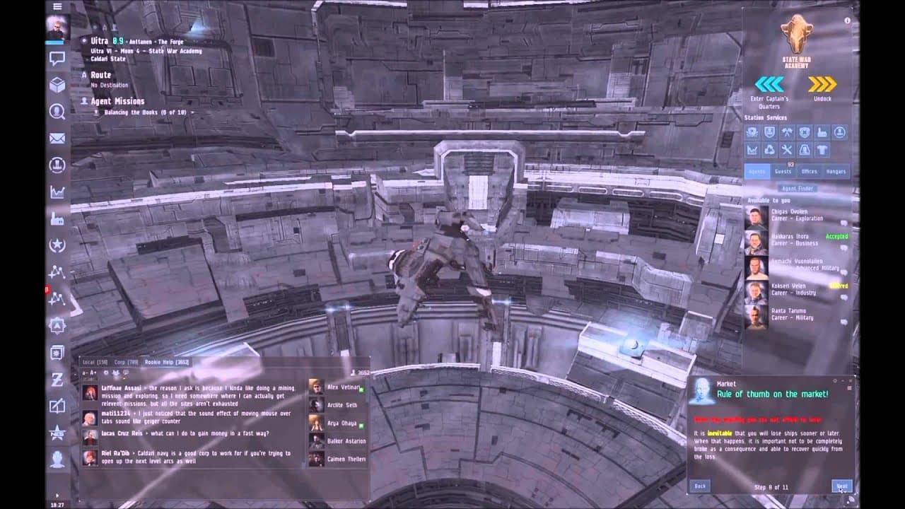 Let's Play Eve Online - Ep 17 - Industry Career Mission 7 & Business Career Mission 6