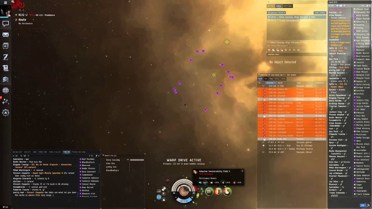 Eve Online BNI Caracals vs. PL Muninns, FC: Elena Cassidy