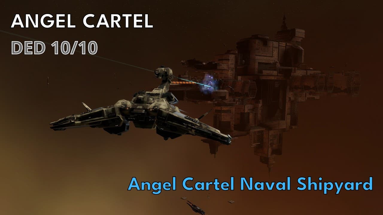 Angel Cartel Naval Shipyard (DED 10/10) in a cheaply fitted Rattlesnake (read description)
