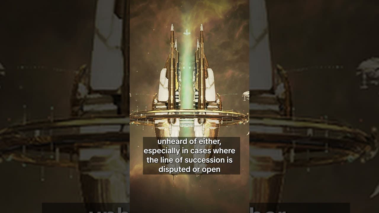 Holdings can change hands in the Amarr Empire  #eveonline #gaming #scifi