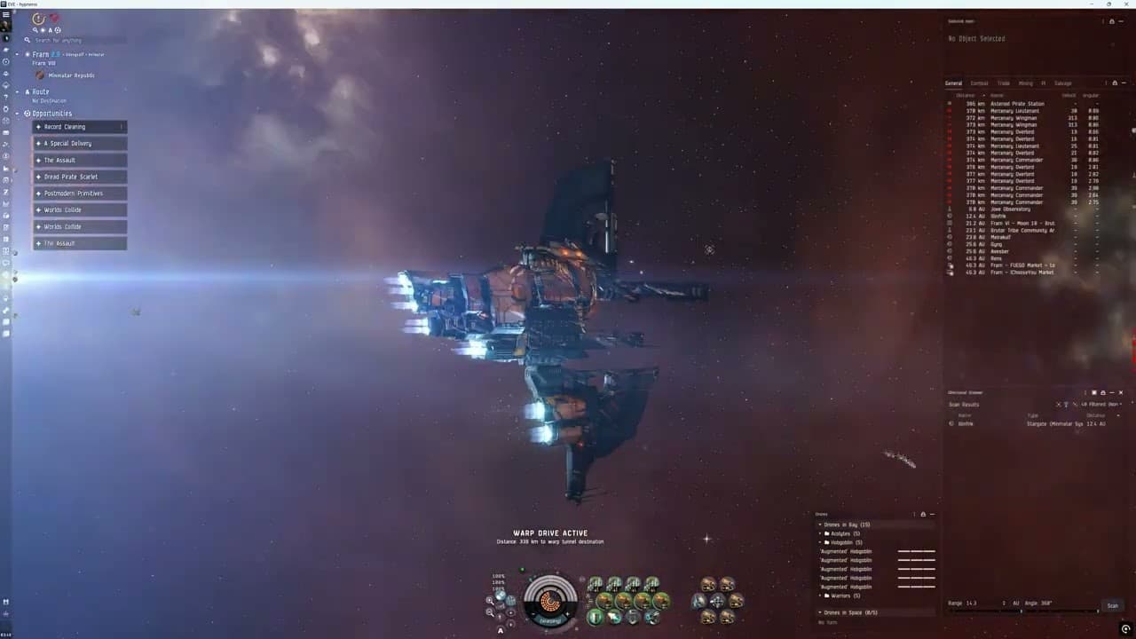 EVE Online: Record Cleaning(Important Mission), Vargur