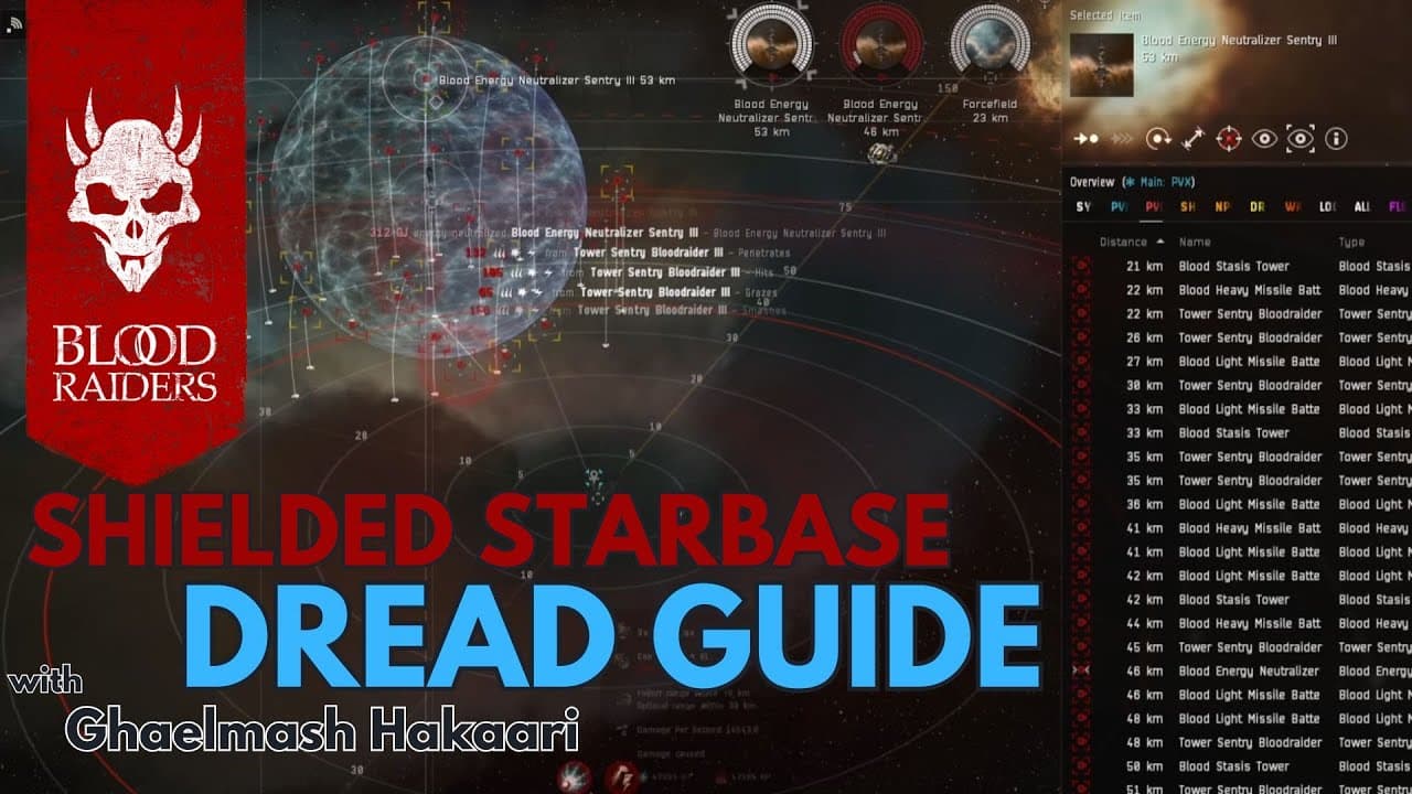 Blood Raider Shielded Starbase  in a Dread by Ghaelmash Hakaari