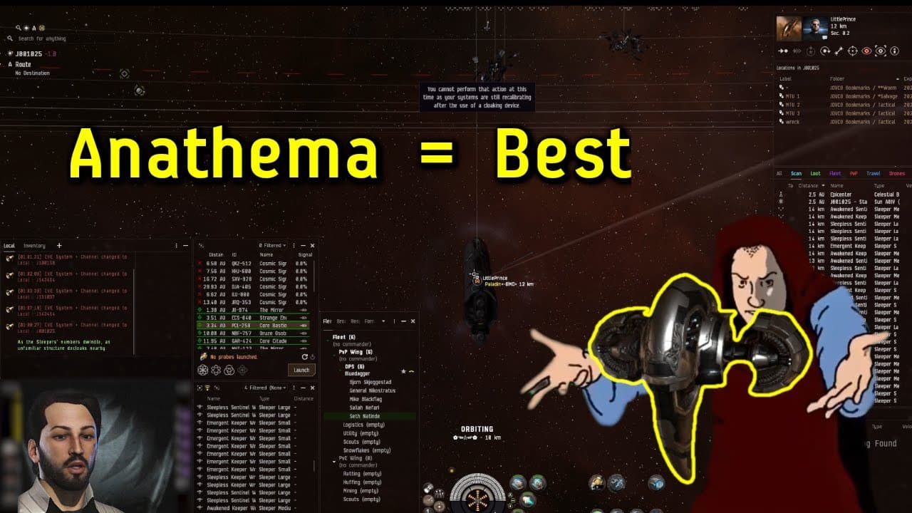 Why Do I Fly an Anathema?