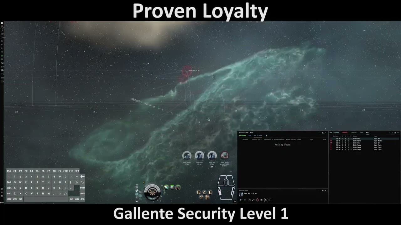 FW Mission: Proven Loyalty Level 1 (Gallente)