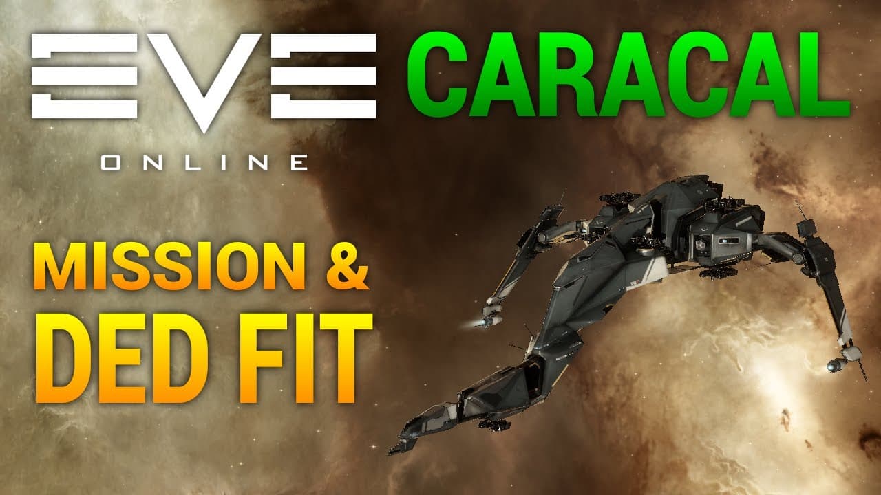 Caracal PVE Fit For Missions and Highsec Combat Exploration (EVE Online)