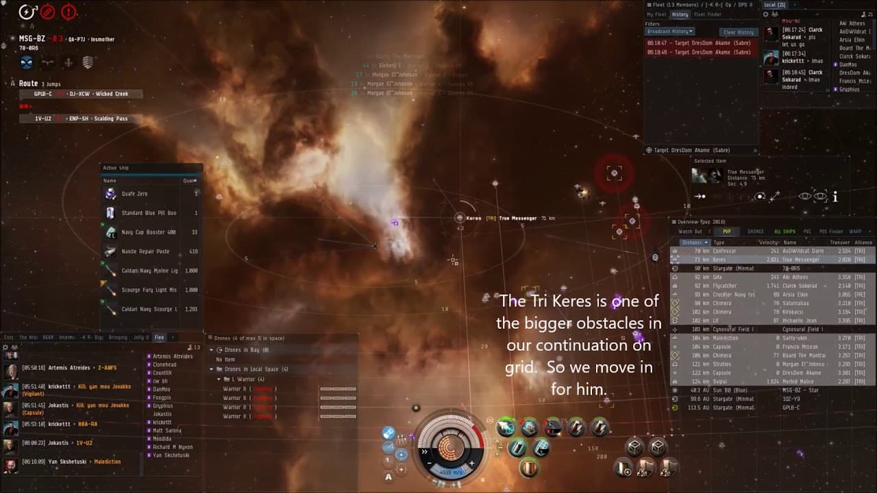 Eve Online PvP Small Gang vs Triumvirate