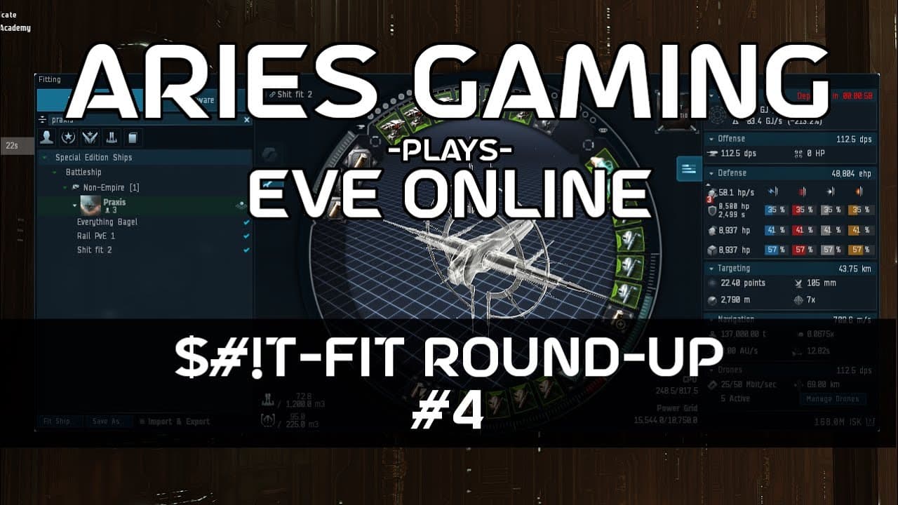 Aries Gaming 29 - EVE Online: $#!T-Fit Round-up #4
