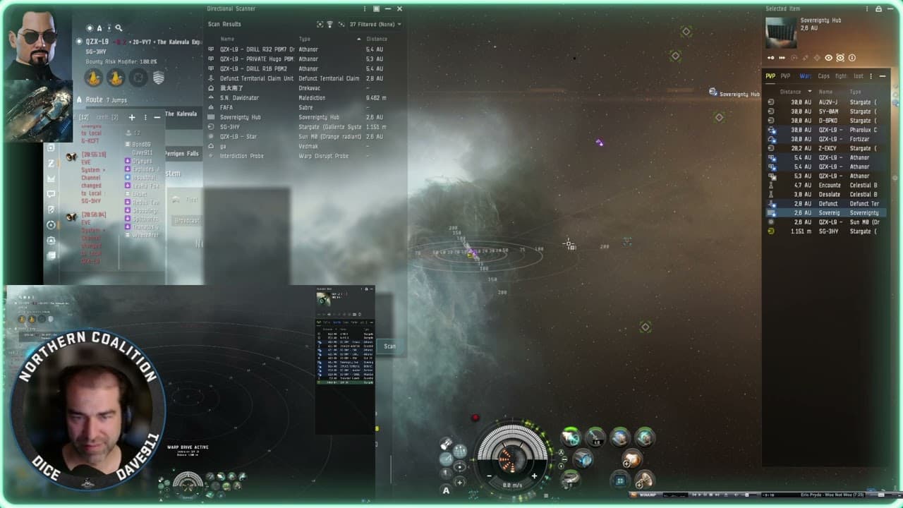 *EveOnline* *PVP* Saturday Night Fleet Hunter 20/07