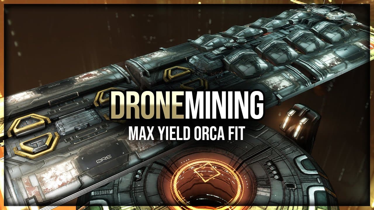 Orca Drone Mining Setup for Max Ore Yield – Eve Online