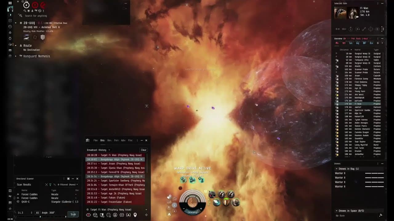EVE Online | INIT ONI Roam 23.09.2025 — ONI | PH supers + Prophecy Navy | 3-way brawl with Goons