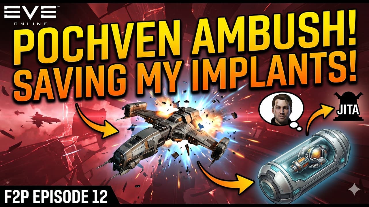 Surviving Pochven: Escaping Drifters to Save My Implants! | EVE Online F2P (Ep 12)