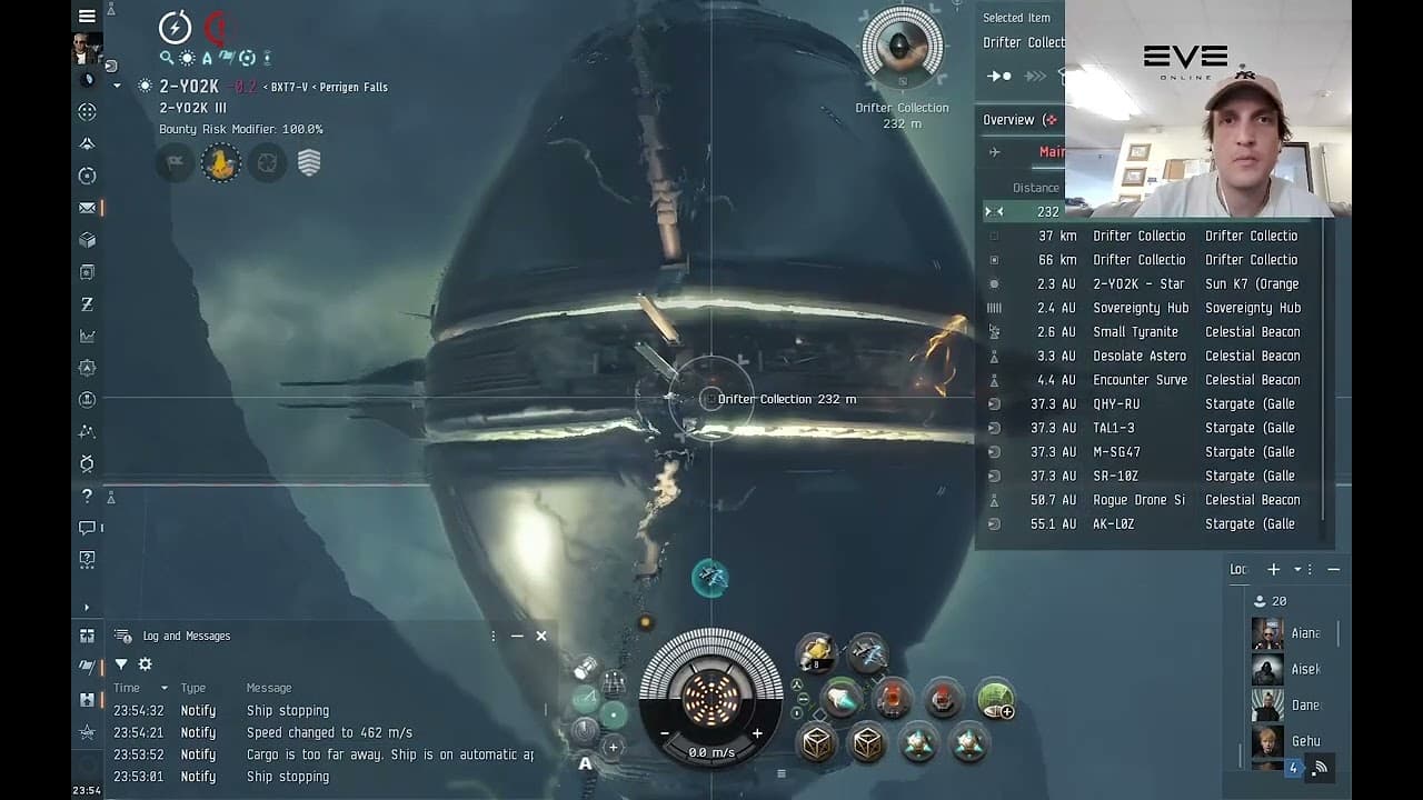 EVE: 100 M ISK 'Perrigen Falls', eve online gameplay no commentary #chillout #eveonline Relic Sites