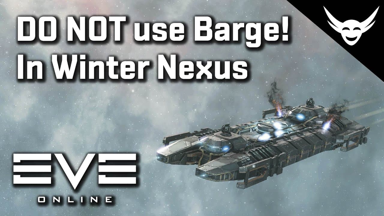 EVE Online - Winter Nexus Why Mining Barges Are a Big Mistake!