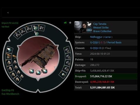 EVE ONLINE | NANO PVP | HOW TO KILL A CARRIER