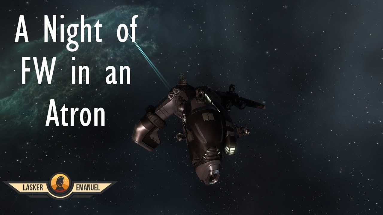 EVE Solo PVP: A Night of FW in an Atron