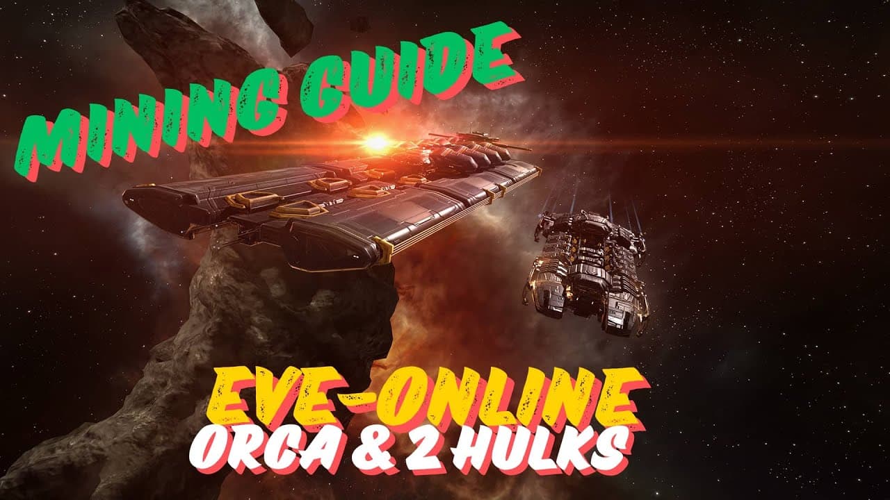 Efficient Hi-Sec Mining : Why an Orca and 2 x Hulks are the Perfect Combo #eveonlinegameplay #eve
