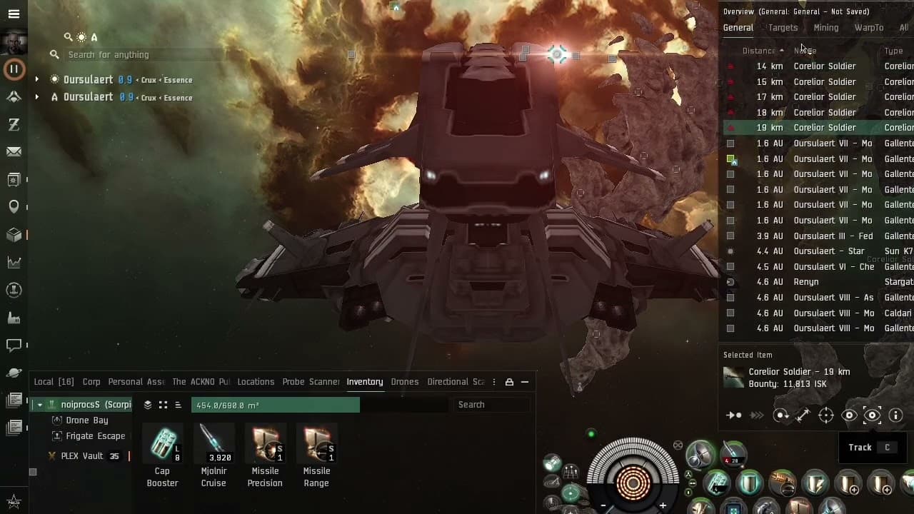 Scorpion combat