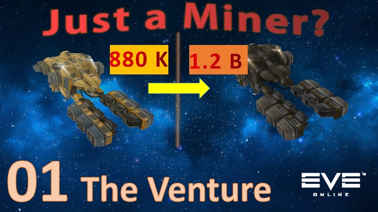 01 Just a Miner ? EVE Online Venture Ultimate Fits