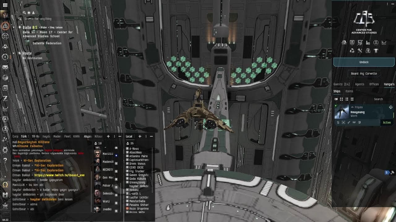 Eve online: abbs T1 devam